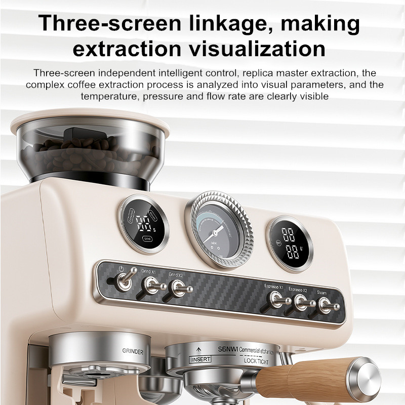 Semi-automatische espressomach - Espresso Machine Flow Control recensie en prijs