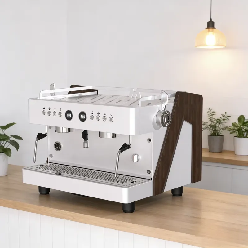 7L RVS-ketel, dubbele zetgroep - Espresso Machine Dual Boiler recensie en prijs