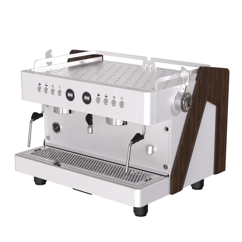 7L RVS-ketel, dubbele zetgroep - Espresso Machine Dual Boiler recensie en prijs