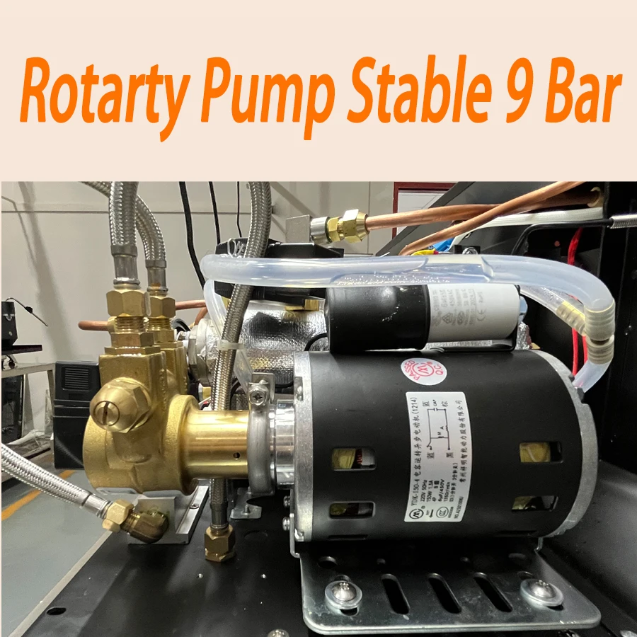 Roterende pomp semi-automatisc - Espresso Machine Rotary Pump recensie en prijs